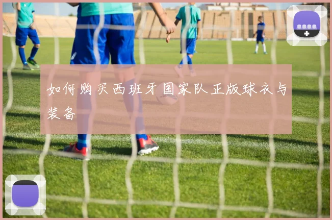 如何购买西班牙国家队正版球衣与装备