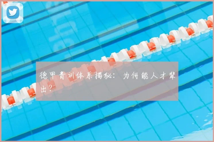 德甲青训体系揭秘：为何能人才辈出？